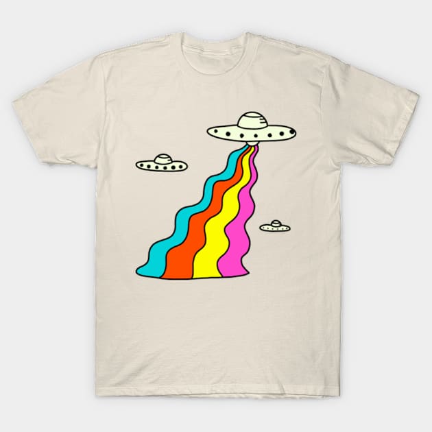 UFO T-Shirt by terabundo